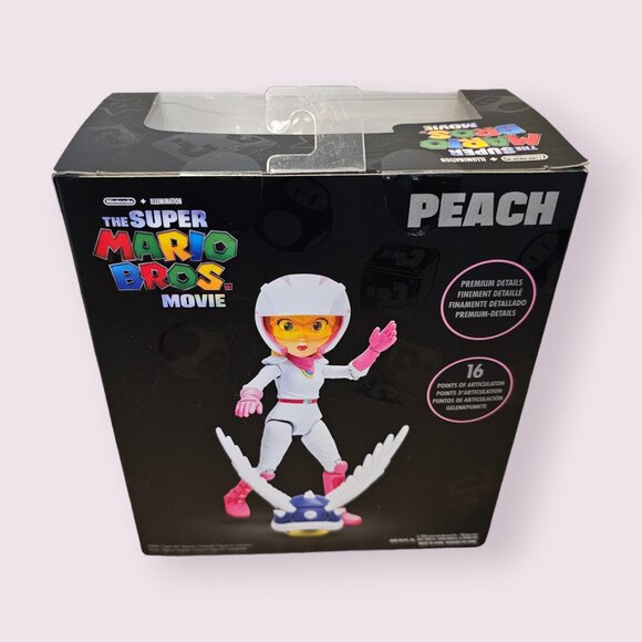 Nintendo The Super Mario Bros. Movie Peach Action Figure - Picture 5 of 8